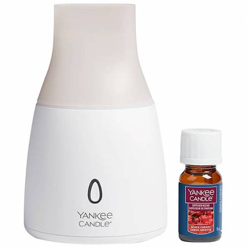 Bild von Yankee Candle – Ultrasonic Aroma Diffuser Starter Kit Black Cherry   for Men and Women