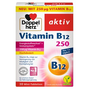 Bild von Doppelherz Health Energy & Performance Vitamin B12 mini tablets 10,30 g